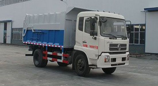 东风天锦自卸式垃圾车