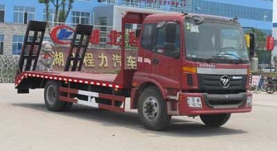 欧曼国五单桥平板运输车