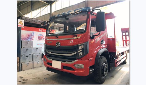 国六东风华神T3单桥平板运输车