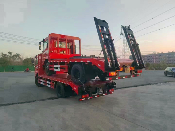 东风D3S单桥平板运输车