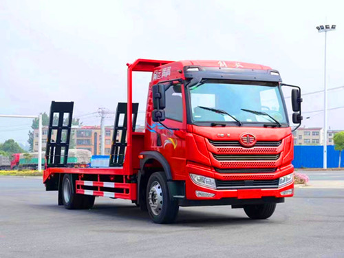 解放单桥低平板车