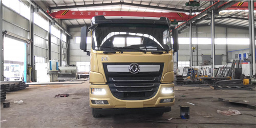 新款国六东风D7前四后八平板车