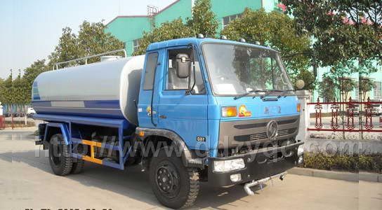 东风专底12方前冲后洒水罐车
