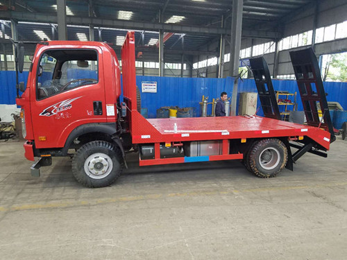 重汽王牌蓝牌8吨平板车