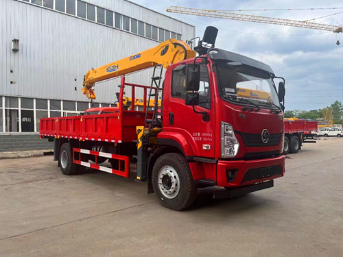 陕汽轩德X9单排随车吊