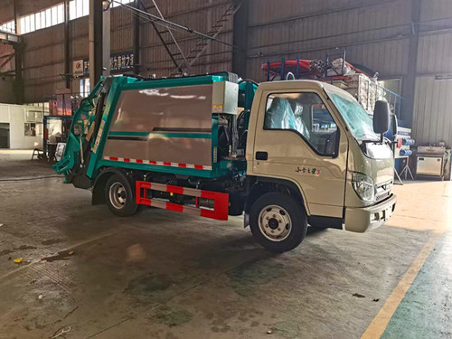 蓝牌4.8方压缩垃圾车