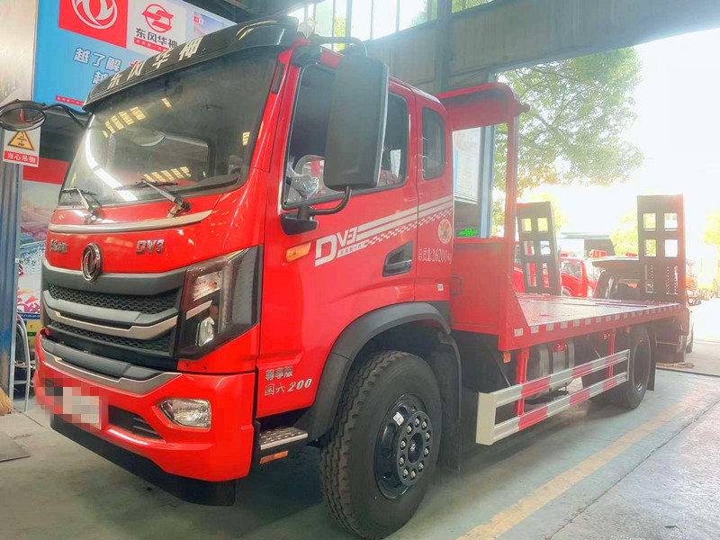 12吨挖掘机拖板车东风单桥